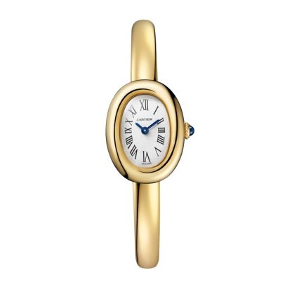 Montre Cartier Baignoire De Cartier Mini Modèle Mouvement à quartz Or Jaune 18K WGBA0050