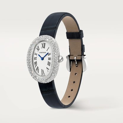 Montre Cartier Baignoire Petit Modèle Mouvement à Quartz Boîtier Or Blanc 18K WJBA0049 – Image 2
