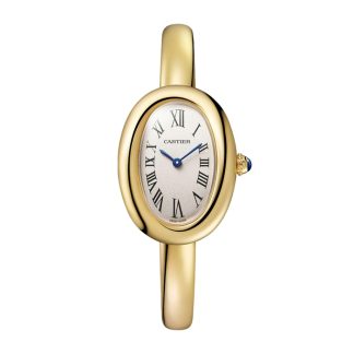 Montre Cartier Baignoire Petit Modèle Taille 16 Mouvement à Quartz Boîtier Or Jaune WGBA0025