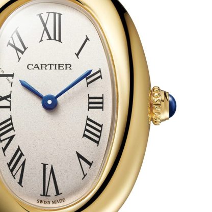 Montre Cartier Baignoire Petit Modèle Taille 17 Mouvement à Quartz Boîtier Or Jaune WGBA0037 – Image 3