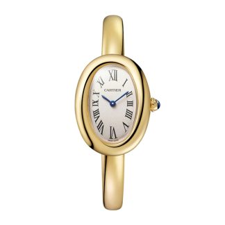 Montre Cartier Baignoire Petit Modèle Taille 17 Mouvement à Quartz Boîtier Or Jaune WGBA0037