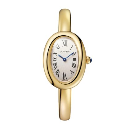 Montre Cartier Baignoire Petit Modèle Taille 17 Mouvement à Quartz Boîtier Or Jaune WGBA0037