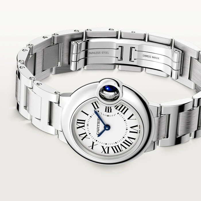 Montre Cartier Ballon Bleu De Cartier 28mm Mouvement Quartz Boîtier Acier WSBB0073 – Image 4