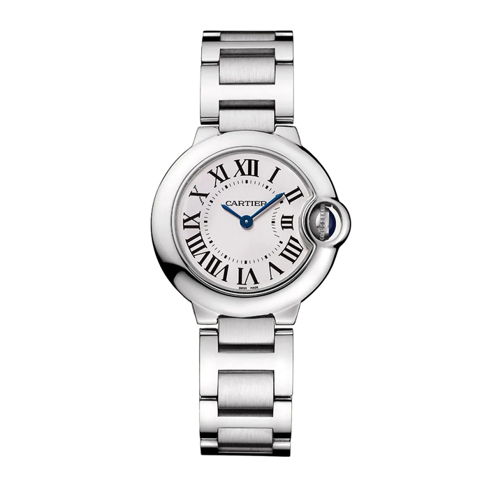 Montre Cartier Ballon Bleu De Cartier 28mm Mouvement Quartz Boîtier Acier WSBB0073