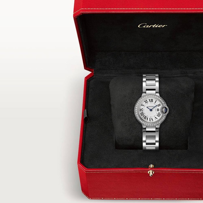Montre Cartier Ballon Bleu De Cartier 28mm Mouvement Quartz W4BB0030 – Image 3