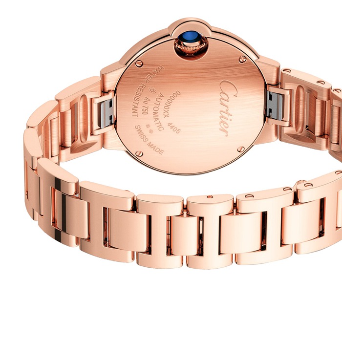 Montre Cartier Ballon Bleu De Cartier 33mm Mouvement mécanique à remontage automatique Or Rose WGBB0054 – Image 3