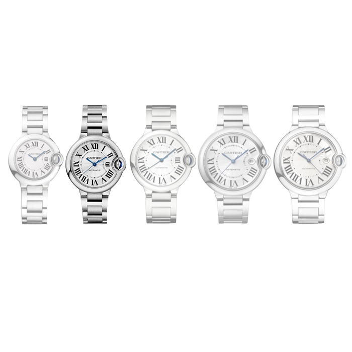 Montre Cartier Ballon Bleu De Cartier 33mm Mouvement mécanique avec remontage automatique Acier WSBB0044 – Image 4