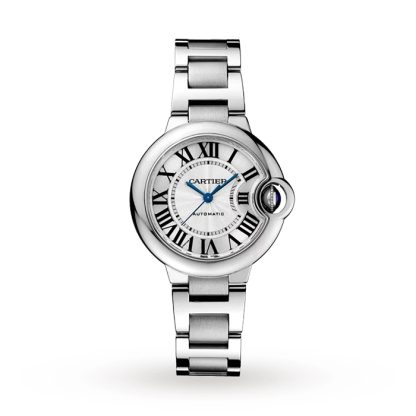 Montre Cartier Ballon Bleu De Cartier 33mm Mouvement mécanique avec remontage automatique Acier WSBB0044