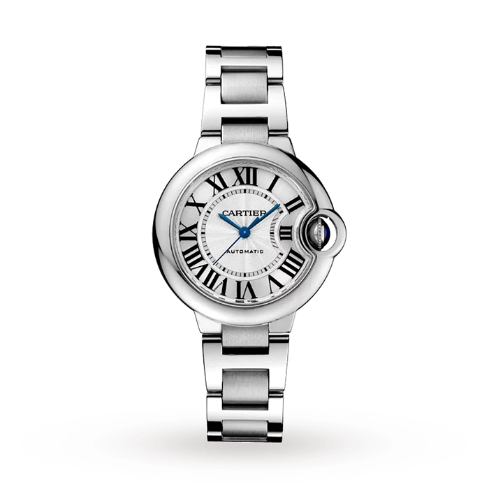 Montre Cartier Ballon Bleu De Cartier 33mm Mouvement mécanique avec remontage automatique Acier WSBB0044