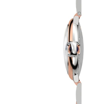 Montre Cartier Ballon Bleu De Cartier 36 Mm Mouvement Mécanique Avec Remontage Automatique Boîtier Acier Or Rose W2BB0033 – Image 4