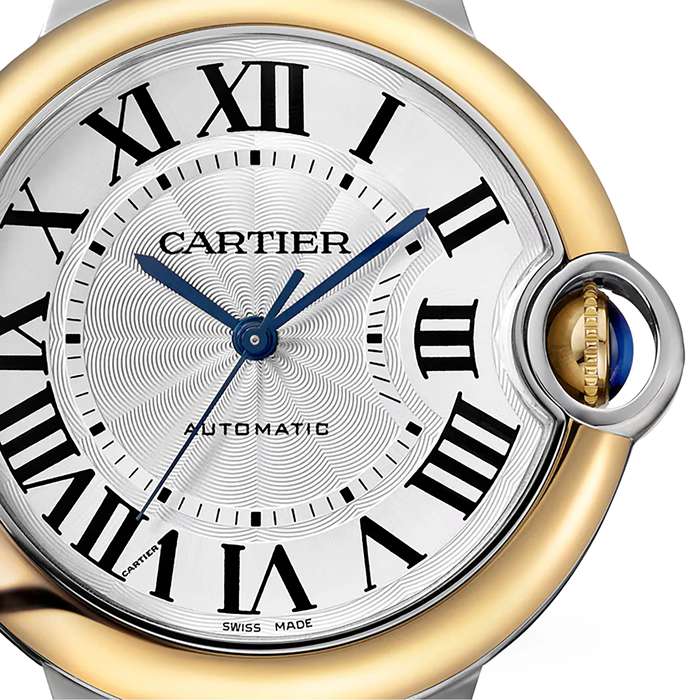 Montre Cartier Ballon Bleu De Cartier 36mm Remontage Automatique Boîtier Acier W2BB0038 – Image 2