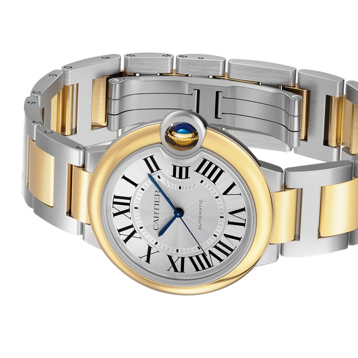 Montre Cartier Ballon Bleu De Cartier 36mm Remontage Automatique Boîtier Acier W2BB0038 – Image 4