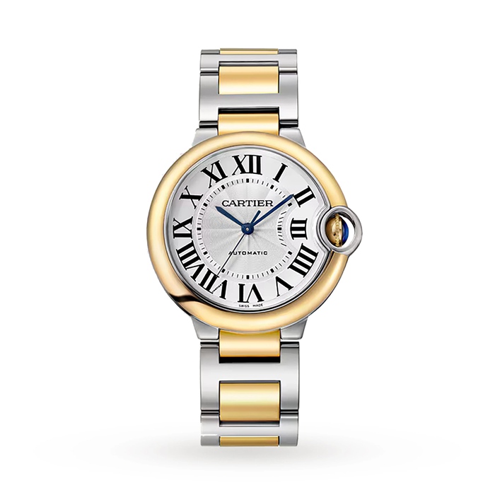 Montre Cartier Ballon Bleu De Cartier 36mm Remontage Automatique Boîtier Acier W2BB0038