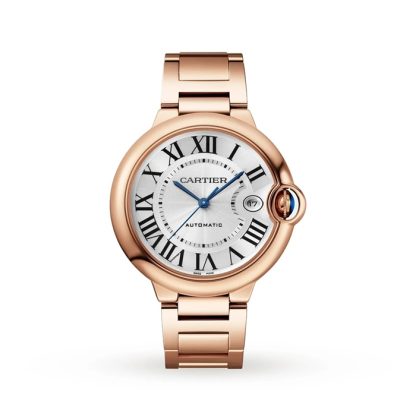 Montre Cartier Ballon Bleu De Cartier 40mm Mouvement Automatique Or Rose WGBB0039