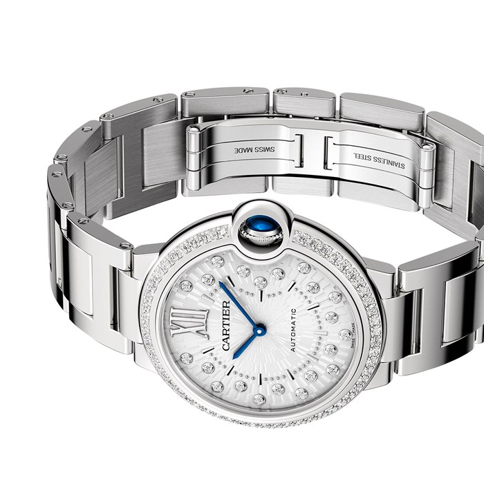 Montre Cartier Ballon Bleu de Cartier 36 mm mouvement mécanique à remontage automatique W4BB0036 – Image 5