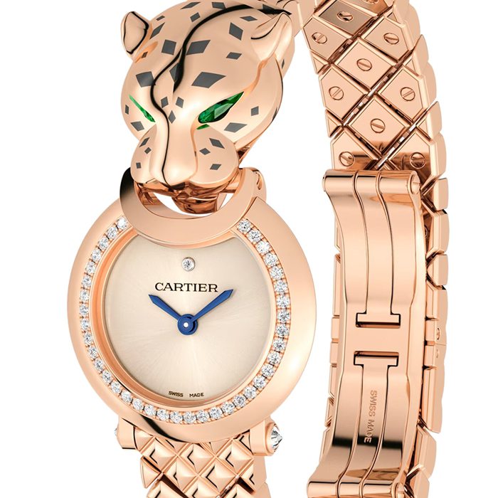 Montre Cartier La Panthère 23,6 mm Mouvement à quartz Or Rose HPI01381 – Image 3