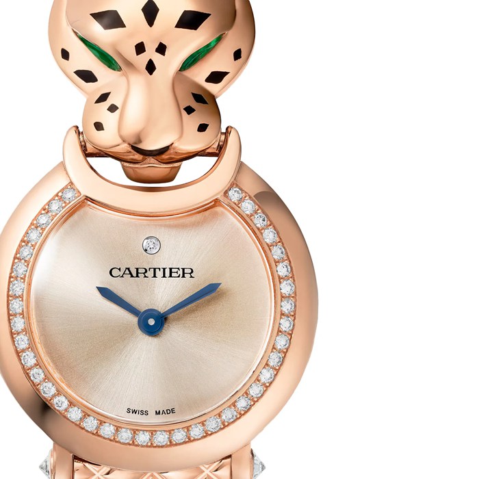Montre Cartier La Panthère 23,6 mm Mouvement à quartz Or Rose HPI01381 – Image 4