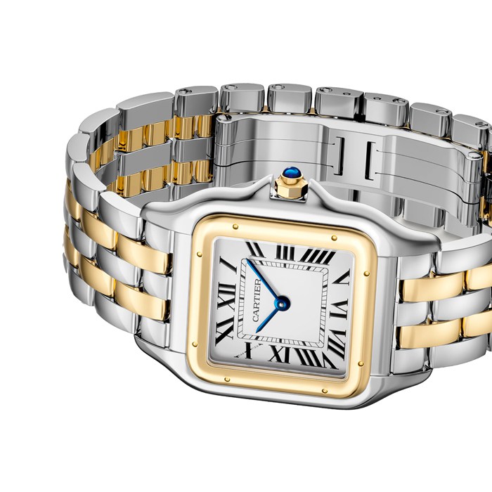 Montre Cartier Panthère De Cartier Grand Modèle Mouvement à Quartz Or Jaune Acier W2PN0016 – Image 3