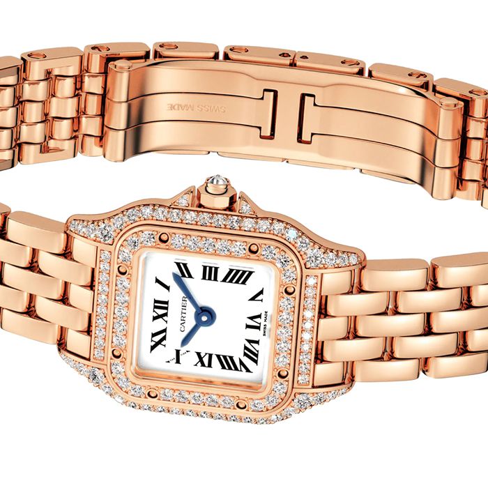 Montre Cartier Panthère De Cartier Mini Modèle Mouvement Quartz Or Rose WJPN0045 – Image 5