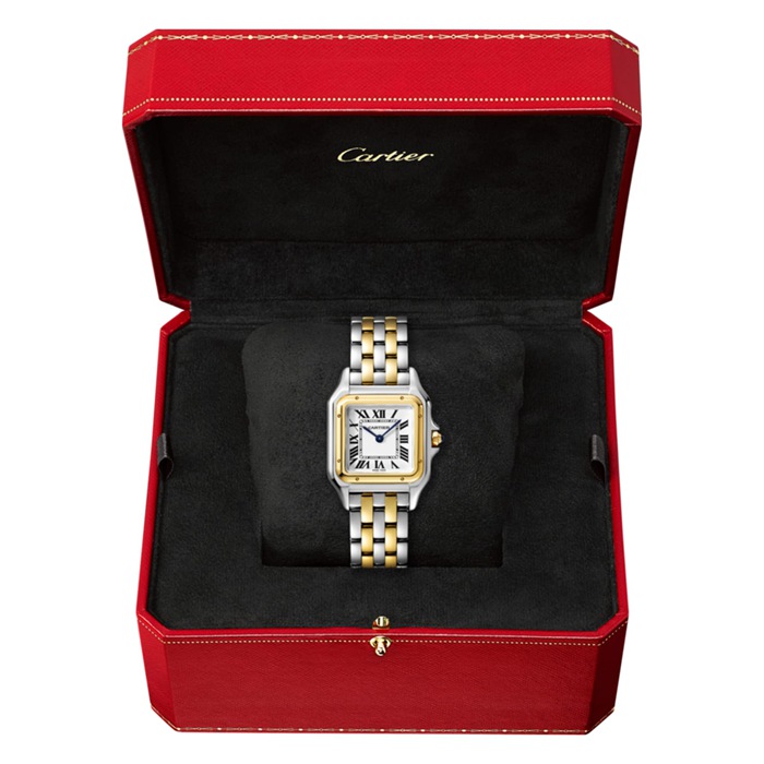 Montre Cartier Panthère De Cartier Modèle Medium Mouvement Quartz Or Jaune Acier W2PN0014 – Image 2