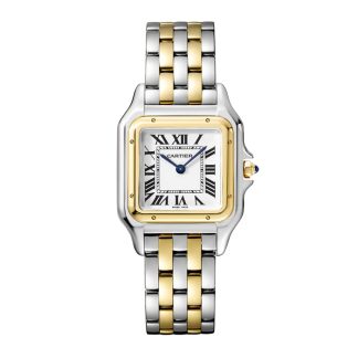 Montre Cartier Panthere De Cartier Modèle Moyen Boîtier Mouvement Quartz En Or Jaune W2PN0019