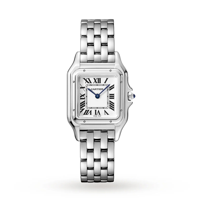Montre Cartier Panthère De Cartier Modèle Moyen Mouvement Quartz Acier WSPN0007