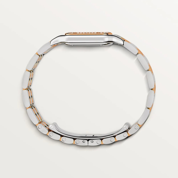 Montre Cartier Panthere De Cartier Modèle Moyen Mouvement Quartz Boîtier En Or Rose W3PN0015 – Image 5