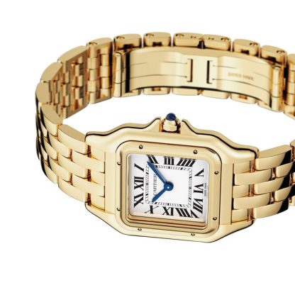 Montre Cartier Panthère De Cartier Modèle Moyen Mouvement Quartz Or Jaune WGPN0009 – Image 5