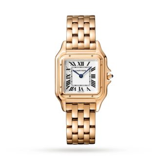 Montre Cartier Panthère De Cartier Modèle Moyen Mouvement Quartz Or Rose WGPN0007