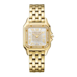 Montre Cartier Panthère De Cartier Modèle moyen Mouvement à quartz Or jaune 18 carats WJPN0043