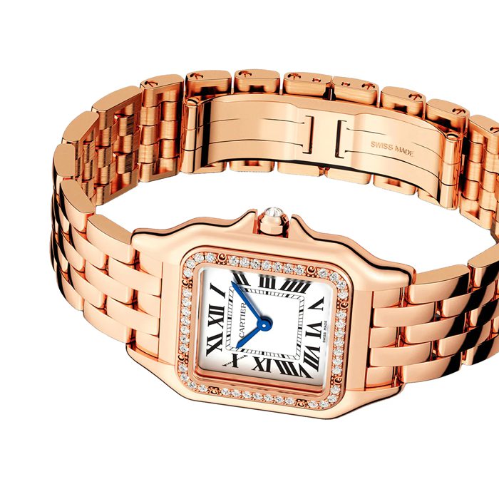 Montre Cartier Panthere De Cartier Moyen Modèle Mouvement à Quartz Or Rose WJPN0009 – Image 3