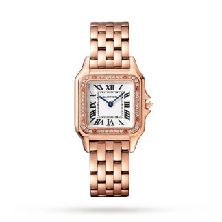 Montre Cartier Panthere De Cartier Moyen Modèle Mouvement à Quartz Or Rose WJPN0009