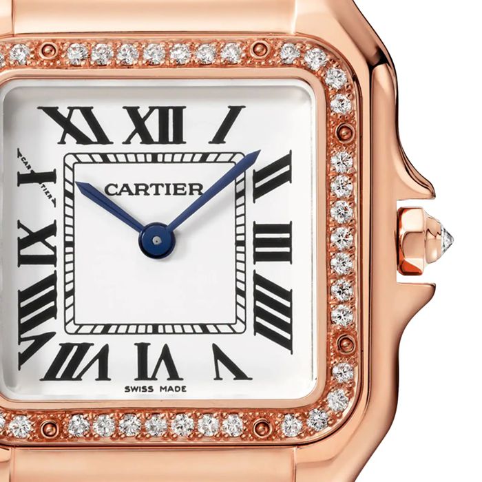 Montre Cartier Panthere De Cartier Moyen Modèle Mouvement à Quartz Or Rose WJPN0009 – Image 5