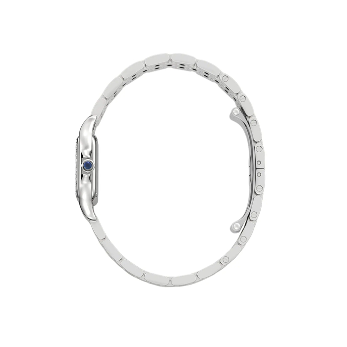 Montre Cartier Panthère De Cartier Petit Modèle Mouvement Quartz Acier Diamants W4PN0007 – Image 5