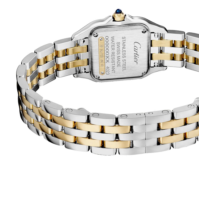 Montre Cartier Panthere De Cartier Petit Modèle Mouvement Quartz Or Jaune Acier W2PN0018 – Image 4