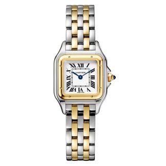Montre Cartier Panthere De Cartier Petit Modèle Mouvement Quartz Or Jaune Acier W2PN0018