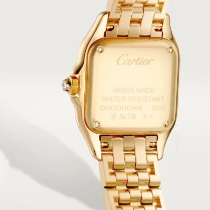 Montre Cartier Panthere De Cartier Petit Modèle Mouvement Quartz Or Jaune WJPN0080 – Image 2