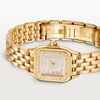 Montre Cartier Panthere De Cartier Petit Modèle Mouvement Quartz Or Jaune WJPN0080 – Image 5