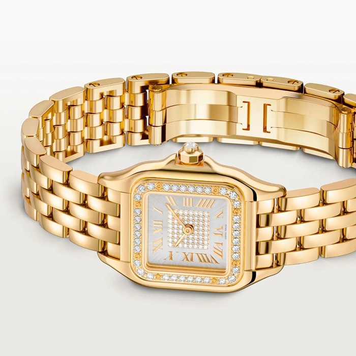 Montre Cartier Panthere De Cartier Petit Modèle Mouvement Quartz Or Jaune WJPN0080 – Image 5