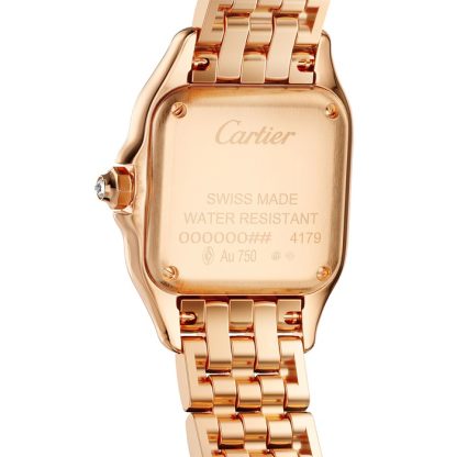 Montre Cartier Panthère De Cartier Petit Modèle Mouvement Quartz Or Rose WJPN0058 – Image 2