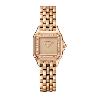 Montre Cartier Panthère De Cartier Petit Modèle Mouvement Quartz Or Rose WJPN0058