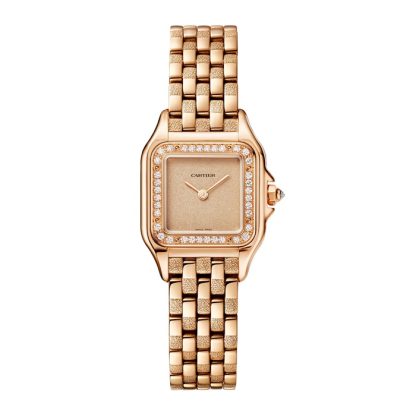 Montre Cartier Panthère De Cartier Petit Modèle Mouvement Quartz Or Rose WJPN0058