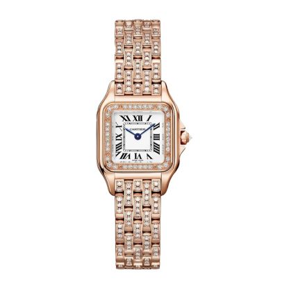 Montre Cartier Panthere De Cartier Petit Modèle Mouvement à Quartz Or Rose WJPN0061