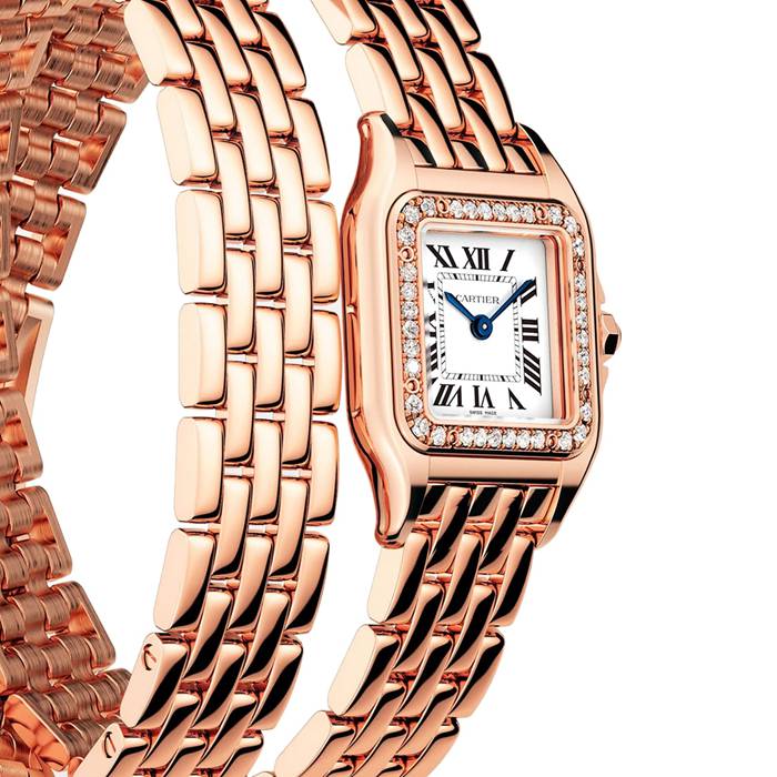 Montre Cartier Panthere De Cartier Petit Modèle Mouvement à Quartz Or Rose WJPN0069 – Image 2