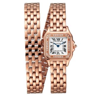 Montre Cartier Panthere De Cartier Petit Modèle Mouvement à Quartz Or Rose WJPN0069