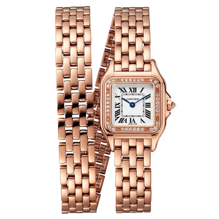 Montre Cartier Panthere De Cartier Petit Modèle Mouvement à Quartz Or Rose WJPN0069