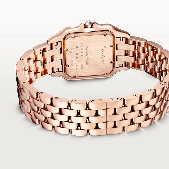 Montre Cartier Panthere de Cartier moyen modèle mouvement à quartz Boîtier en or rose WJPN0088 – Image 5