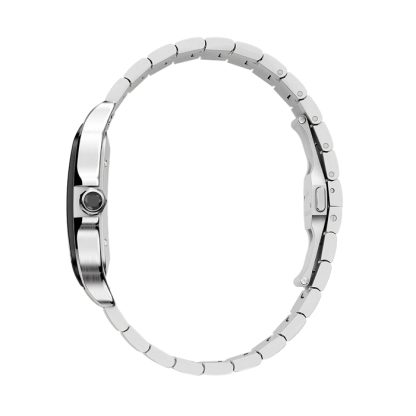 Montre Cartier Santos De Cartier Grand Modèle Mouvement Automatique Acier ADLC Bracelets métal et caoutchouc interchangeables WSSA0037 – Image 4