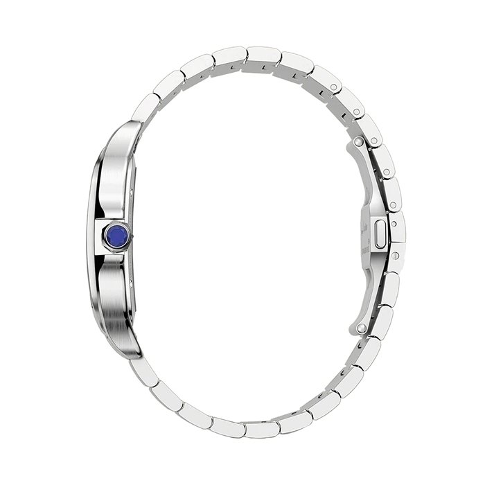 Montre Cartier Santos De Cartier Grand Modèle Mouvement Mécanique à Remontage Manuel Acier WHSA0015 – Image 4