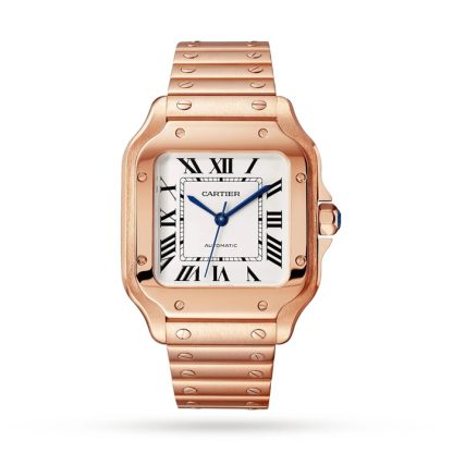 Montre Cartier Santos De Cartier Mouvement mécanique moyen modèle à remontage automatique WGSA0031